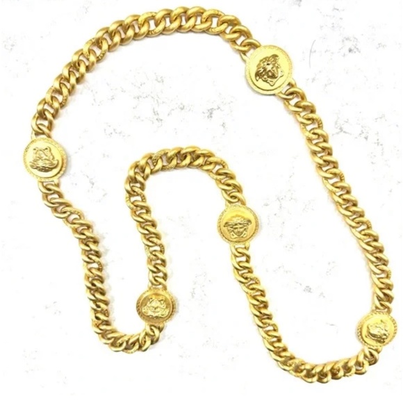 Versace Medusa Gold chain (unisex) - Picture 1 of 8